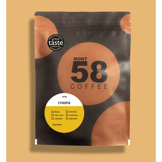 MONT58 Ethiopia Single Origin Coffee Beans