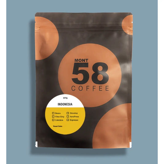 MONT58 Indonesia Single Origin Coffee Beans