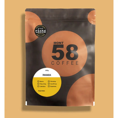 MONT58 Rwanda Single Origin Coffee Beans