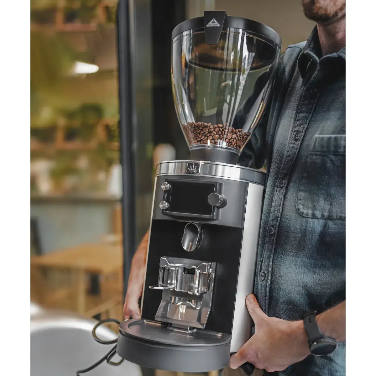 Mahlkonig E65 GBS Grinder + Puqpress M4 Automatic Tamper Commercial Bundle Kit