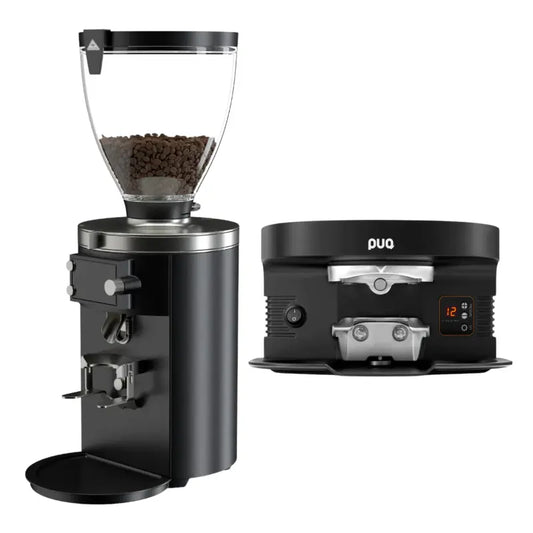 Mahlkonig E80W GBS Grinder + Puqpress M4 Automatic Tamper Commercial Bundle Kit