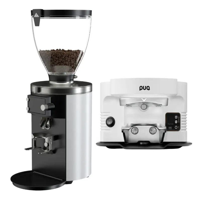 Mahlkonig E80W GBS Grinder + Puqpress M4 Automatic Tamper Commercial Bundle Kit
