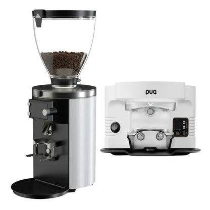 Mahlkonig E80W GBS Grinder + Puqpress M4 Automatic Tamper Commercial Bundle Kit