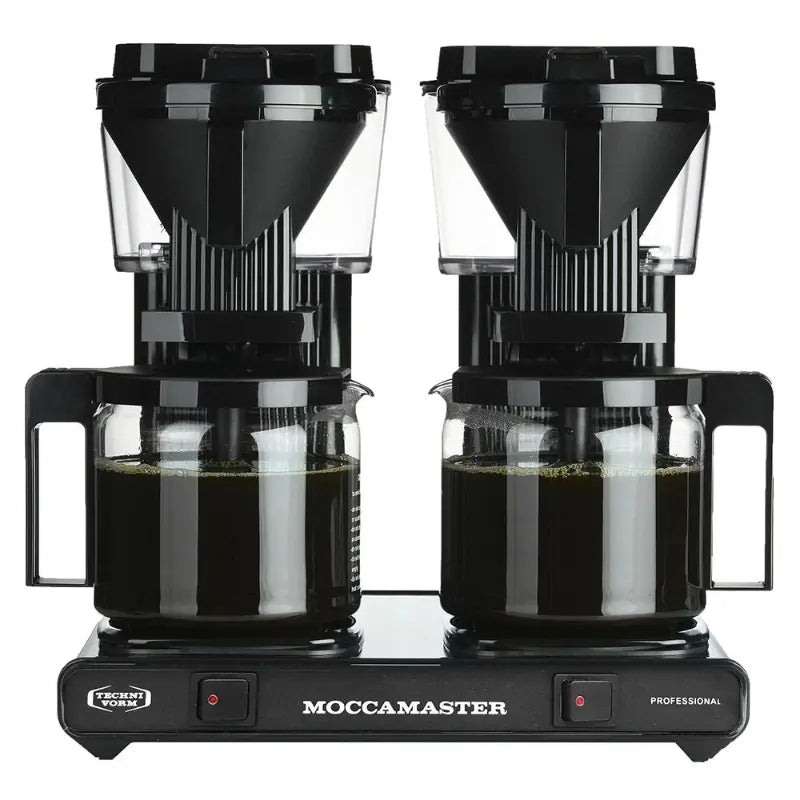 Moccamaster KBG744 Filter Brewer - Independent Twin-Station Output