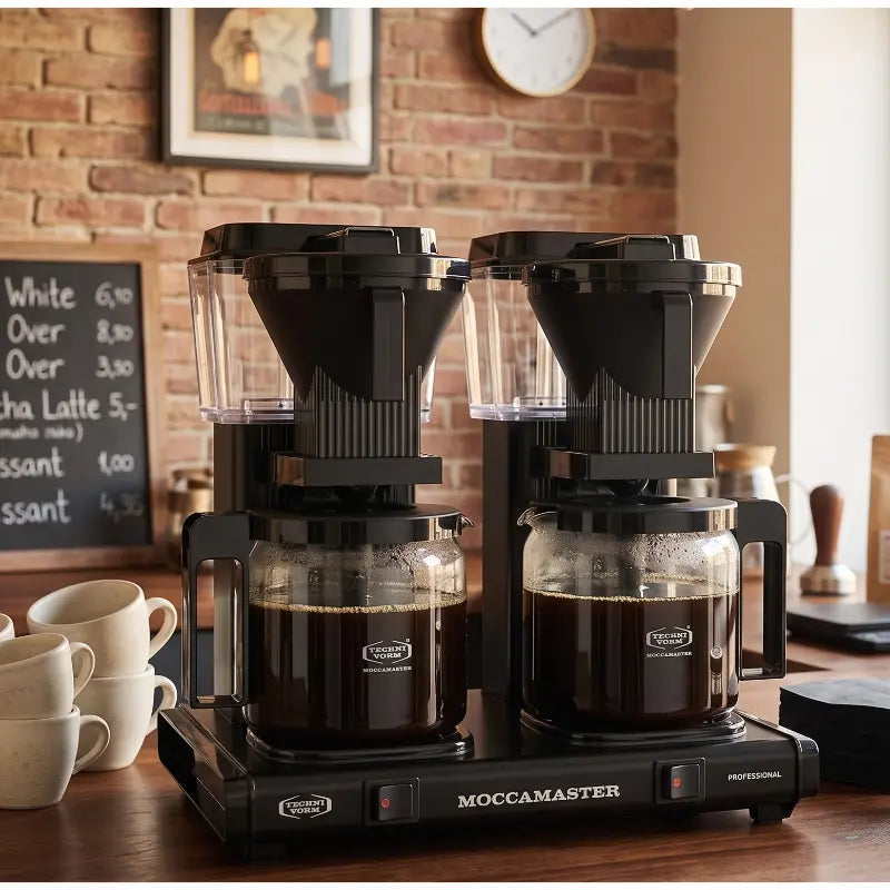 Moccamaster KBG744 Filter Brewer - Independent Twin-Station Output