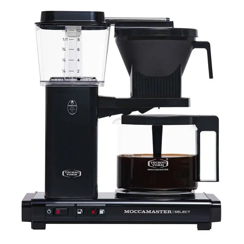 Moccamaster KBG Select Filter Brewer - Adaptive Volume Performance Black