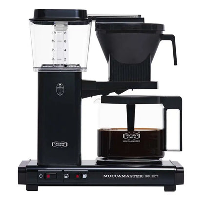Moccamaster KBG Select Filter Brewer - Adaptive Volume Performance Black