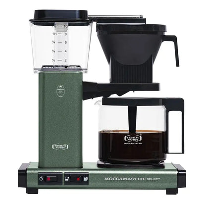 Moccamaster KBG Select Filter Brewer - Adaptive Volume Performance Forest Green