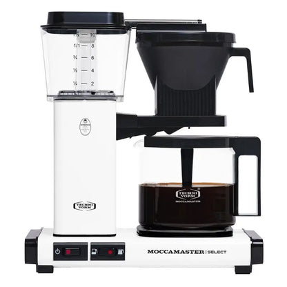 Moccamaster KBG Select Filter Brewer - Adaptive Volume Performance Matt White
