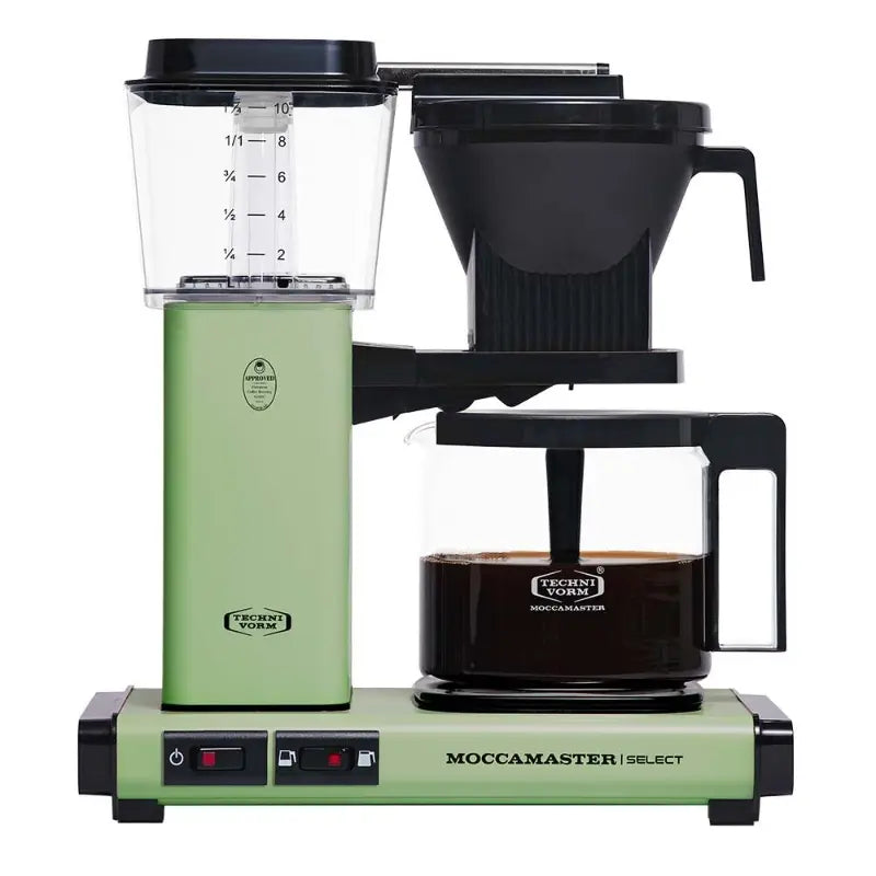 Moccamaster KBG Select Filter Brewer - Adaptive Volume Performance Pastel Green