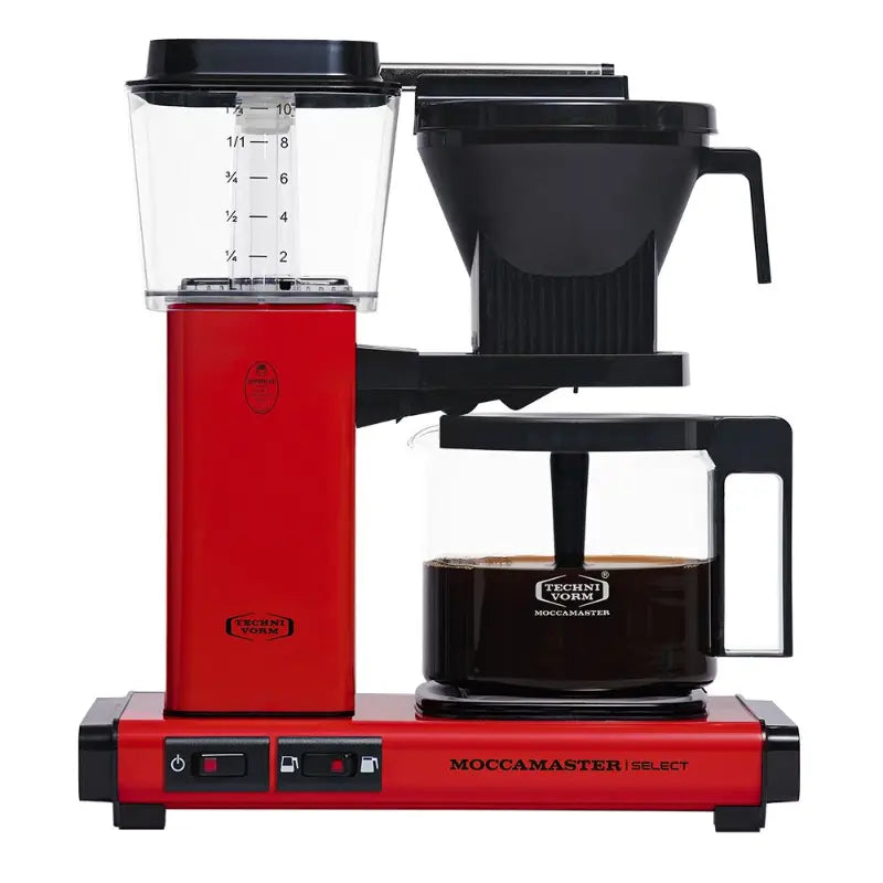 Moccamaster KBG Select Filter Brewer - Adaptive Volume Performance Red