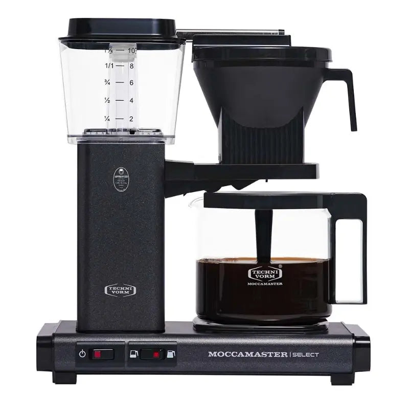 Moccamaster KBG Select Filter Brewer - Adaptive Volume Performance Stone Grey
