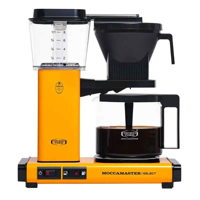 Moccamaster KBG Select Filter Brewer - Adaptive Volume Performance Yellow Pepper