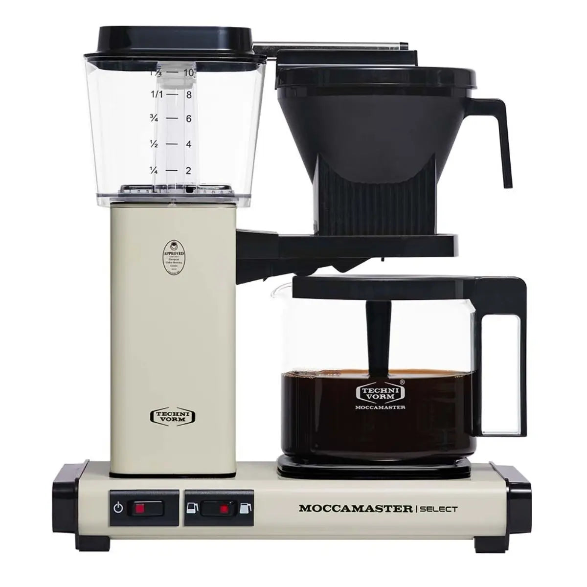 Moccamaster KBG Select Filter Brewer - Adaptive Volume Performance