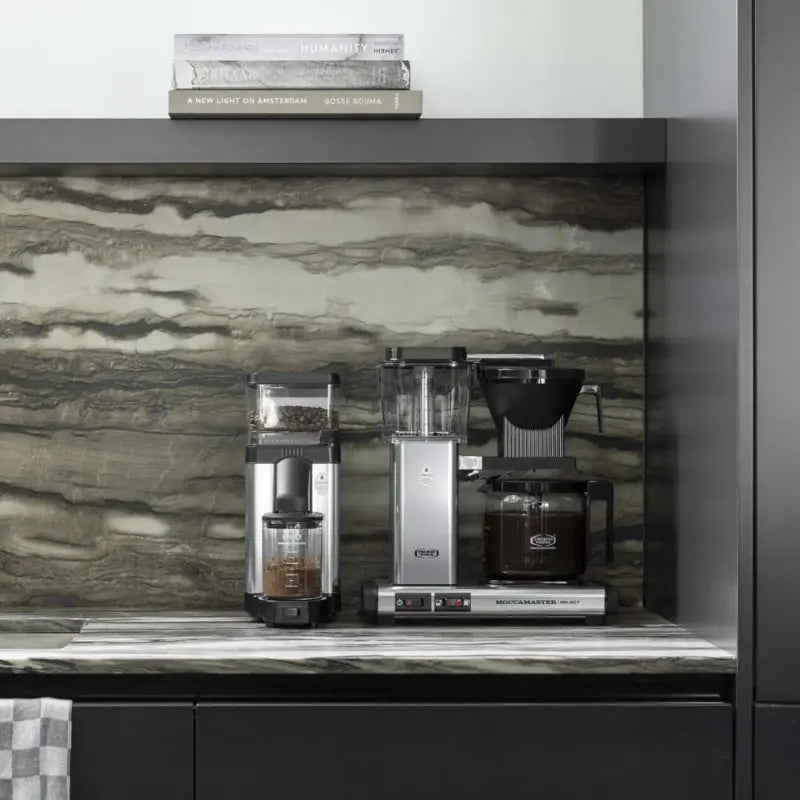 Moccamaster KM5 Burr Grinder - Fast, Uniform Grinding for the Perfect Brew