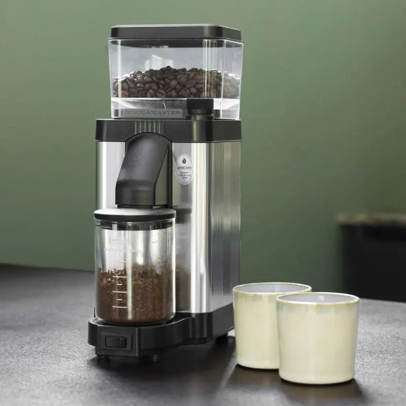 Moccamaster KM5 Burr Grinder - Fast, Uniform Grinding for the Perfect Brew