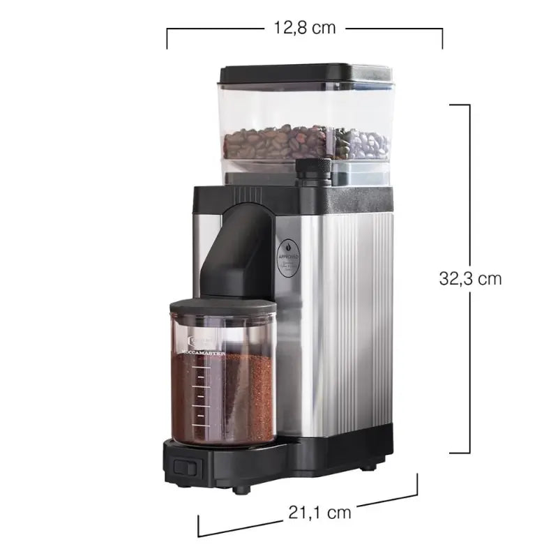 Moccamaster KM5 Burr Grinder - Fast, Uniform Grinding for the Perfect Brew