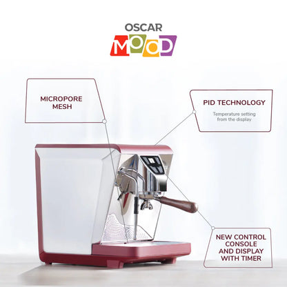 Nuova Simonelli Oscar Mood Espresso Machine Red