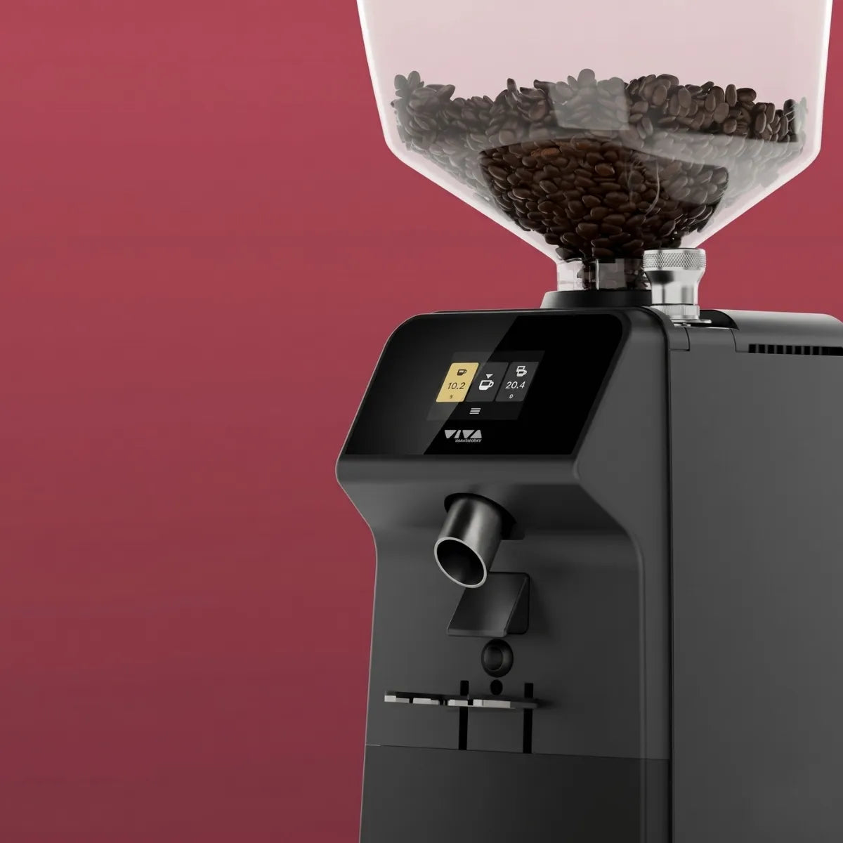 Nuova Simonelli Viva Grinder Espresso Grinder - 65mm & 75mm Burrs, Silent Technology