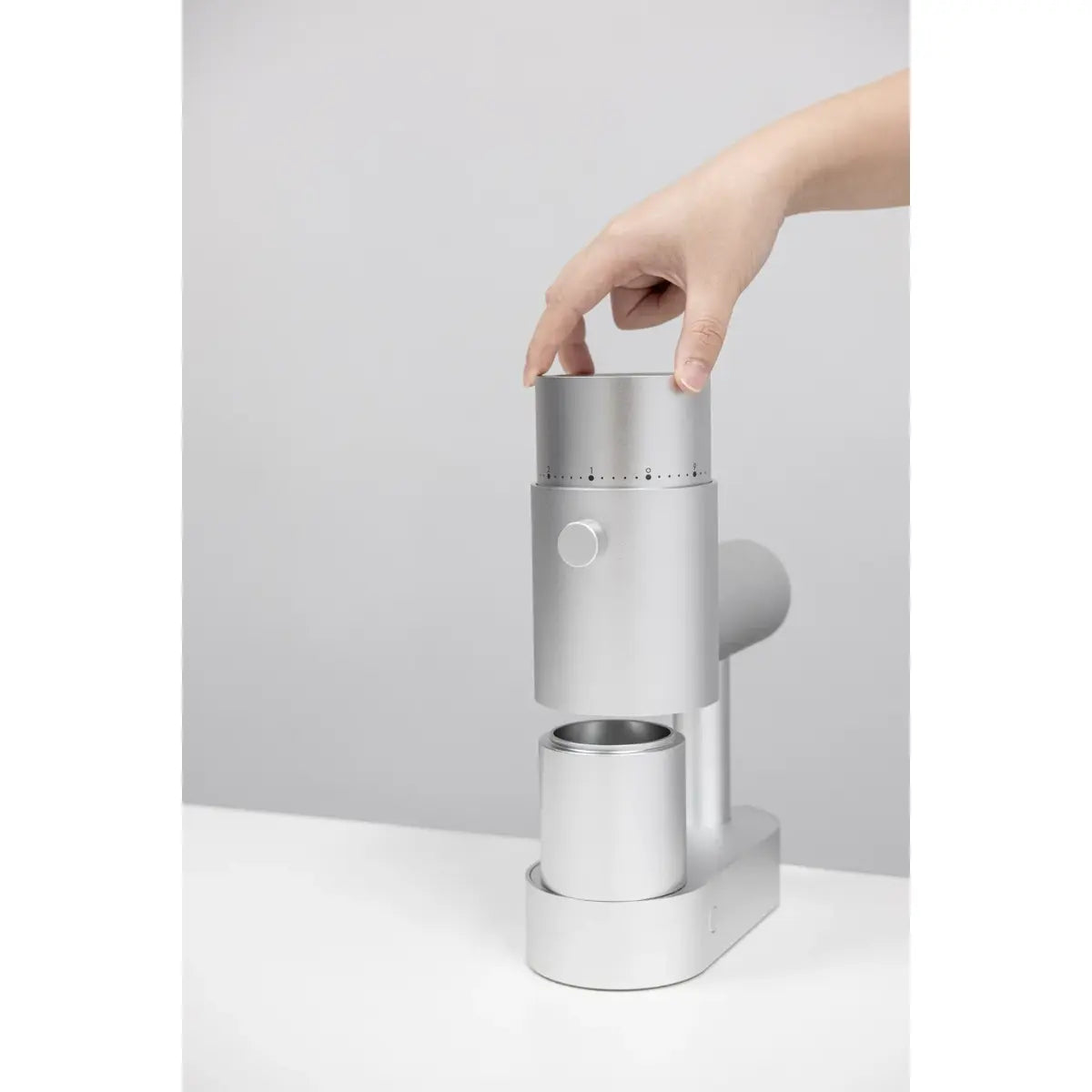 Option-O Lagom Casa 65mm Grinder Silver