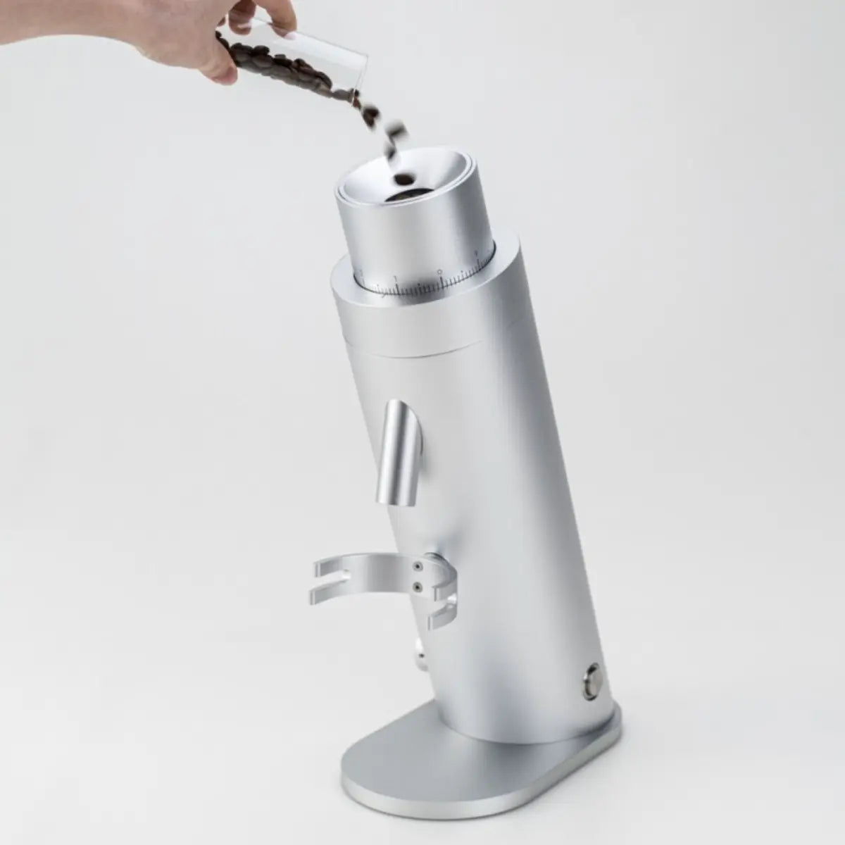 Option-O Lagom P64 Grinder - 64mm Flat Burr Silver