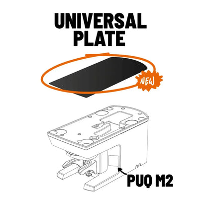 Puqpress Uniplate - Allows Puqpress Use with All Grinder Models