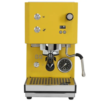Profitec Go 2.0 Espresso Machine - Single Boiler & Time-Dosed Brewing Yellow