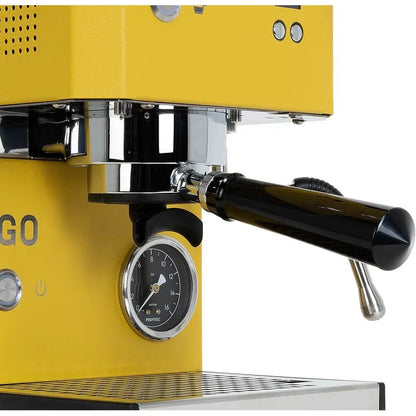 Profitec Go 2.0 Espresso Machine - Single Boiler & Time-Dosed Brewing Yellow