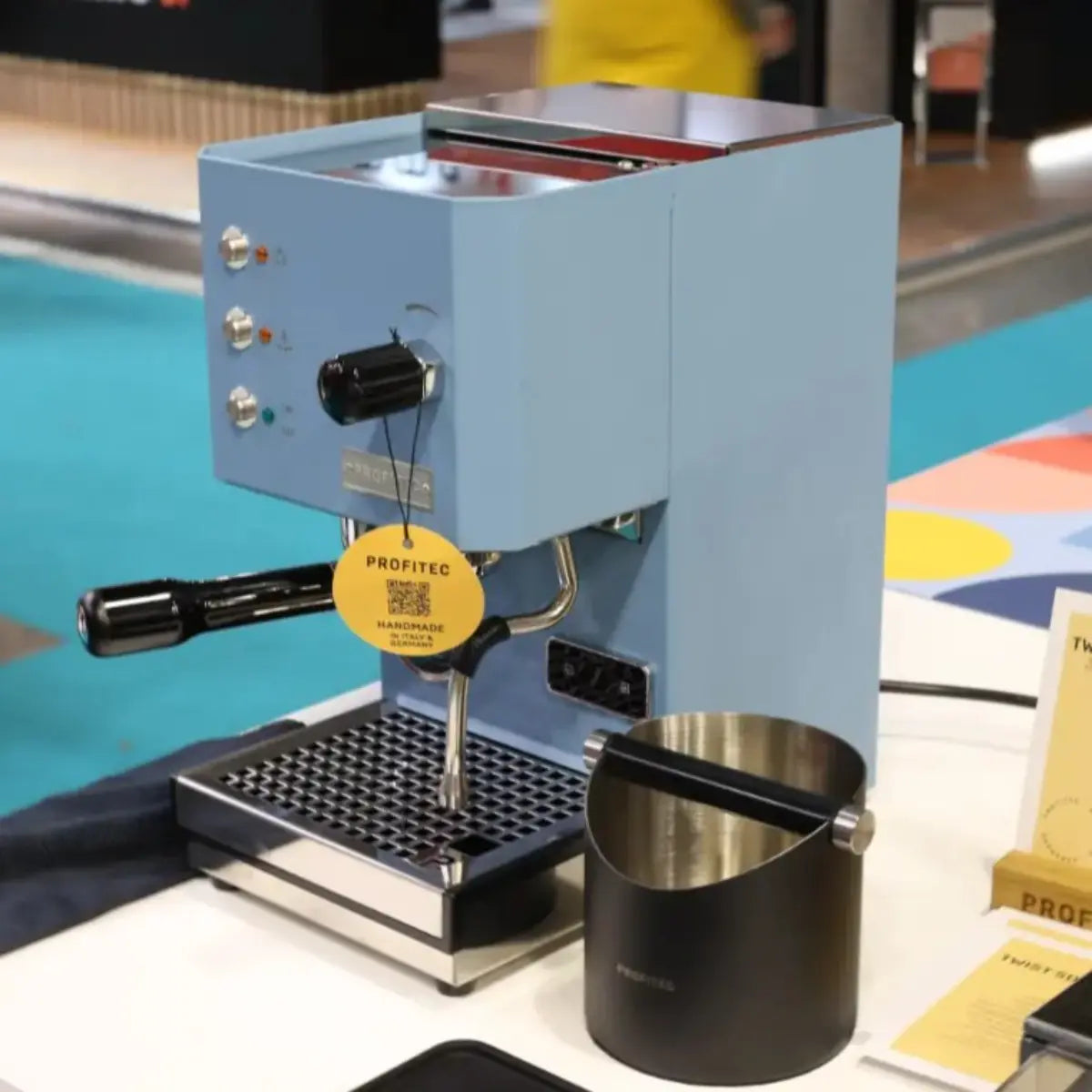 Profitec Go Espresso Machine - Single Boiler with Ring Brew Group Blue