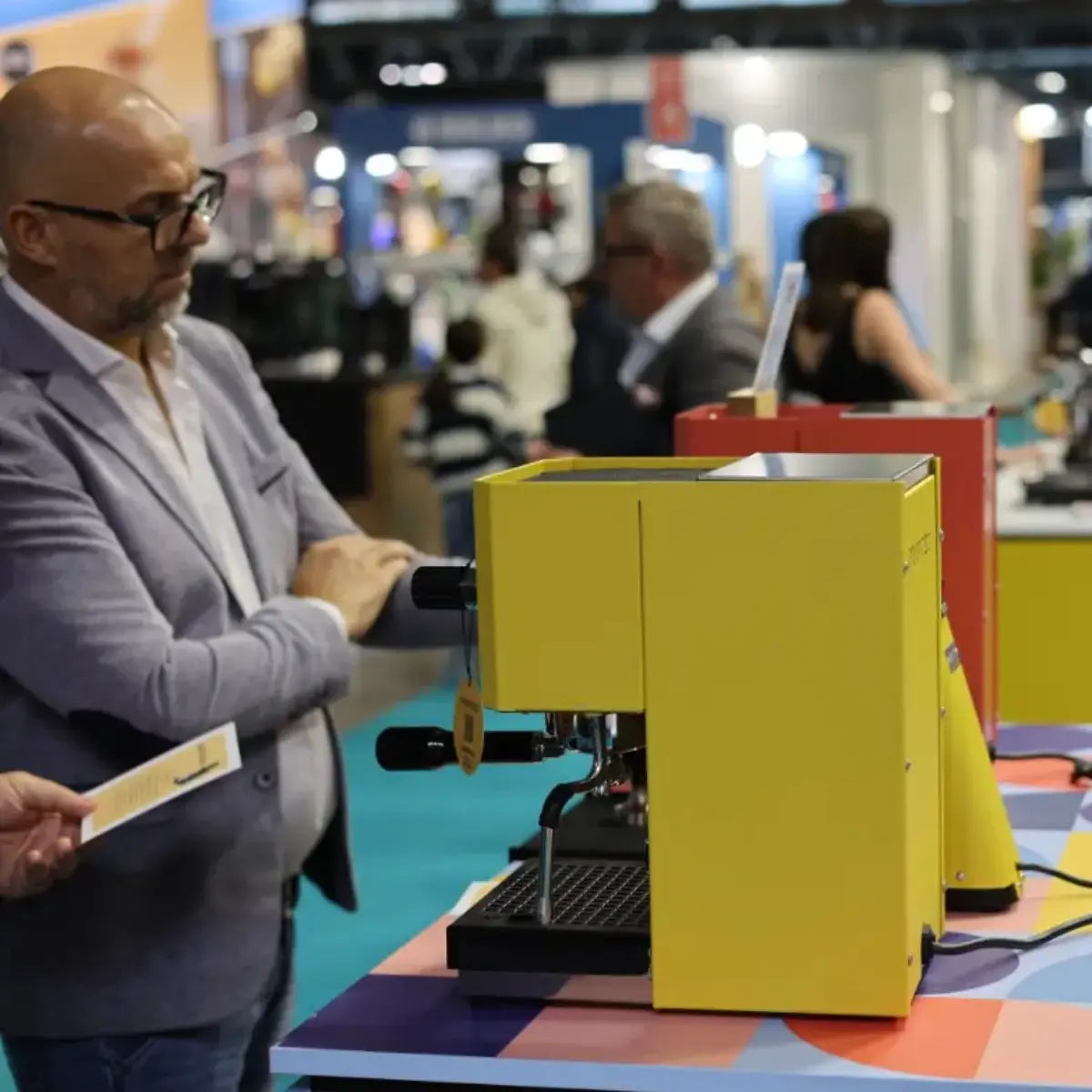 Profitec Go Espresso Machine - Single Boiler with Ring Brew Group Yellow