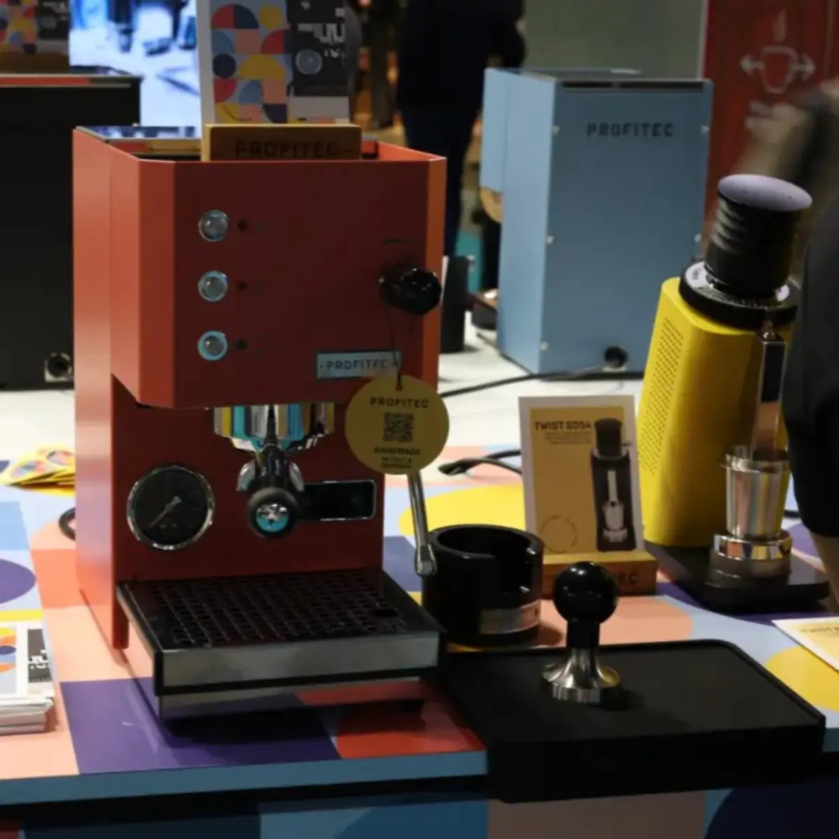 Profitec Go Espresso Machine - Single Boiler with Ring Brew Group Red