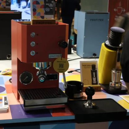 Profitec Go Espresso Machine - Single Boiler with Ring Brew Group Red