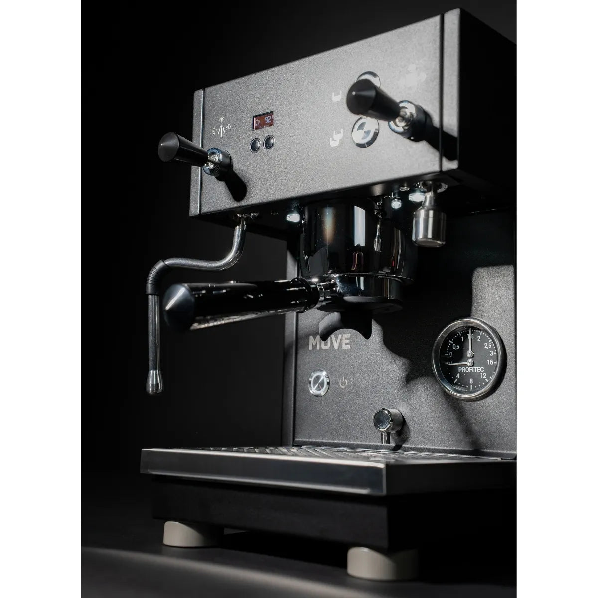 Profitec - Profitec Move Espresso Machine - Dual Boiler with Discreet Display - Espresso Machine - Prime Coffee Suppliers