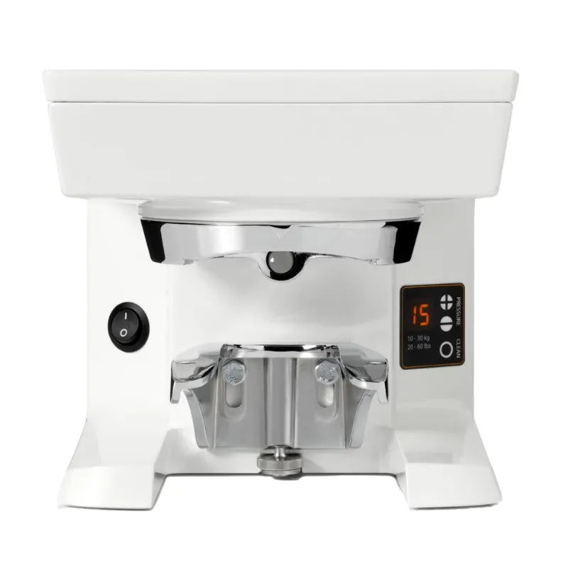 Puqpress - PUQPRESS Gen 5 M2 - Automatic Tamper for VA Mythos One, 2 & R Grinders - Coffee Tamper - Prime Coffee Suppliers