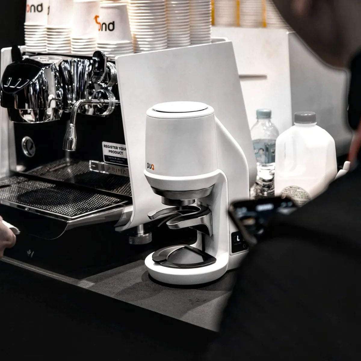 PUQpress Pro High-Capacity Durability Stand-Alone Coffee Tamper - Coffee Tamper - Prime Coffee Suppliers