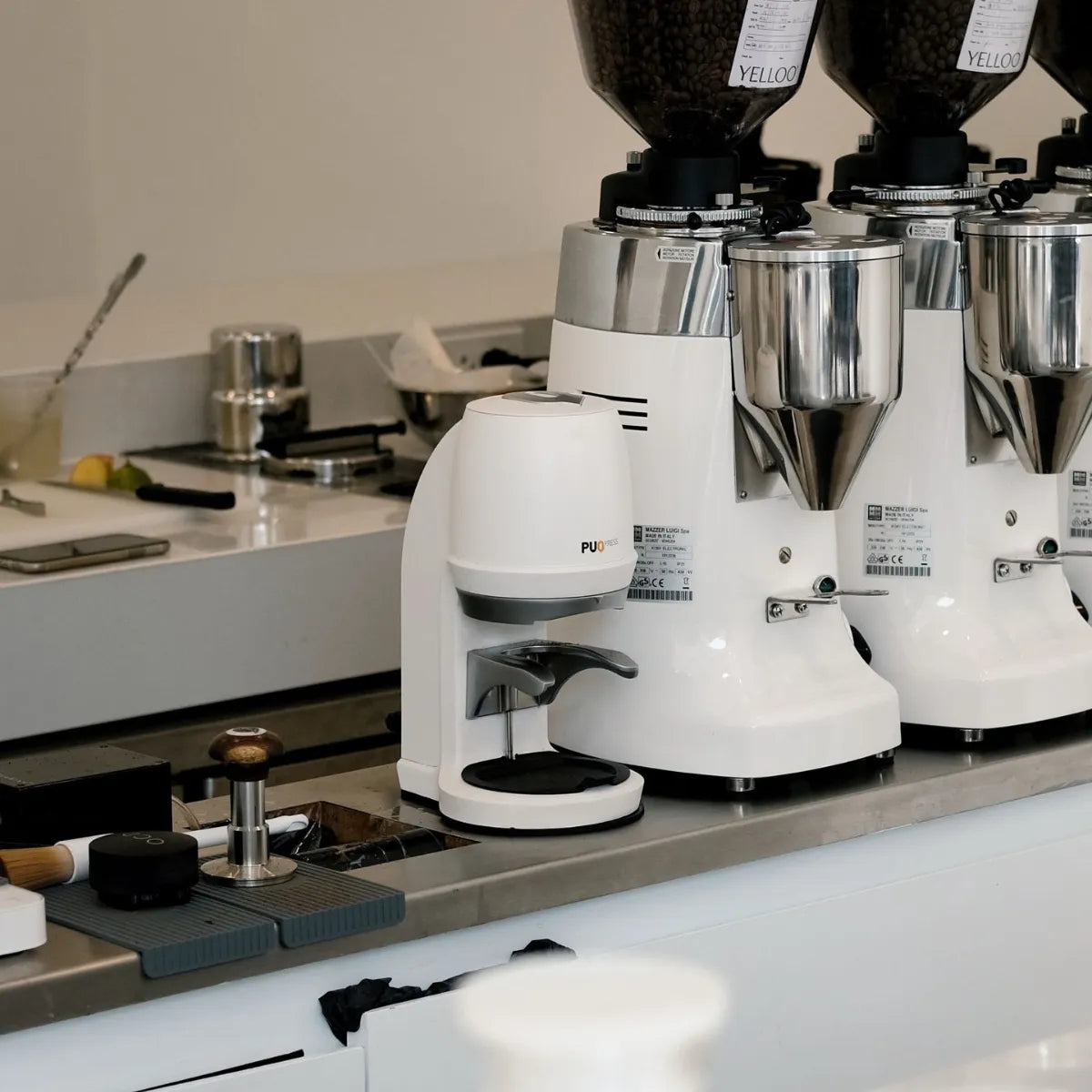 PUQPRESS Gen 5 Q1 Automatic Coffee Tamper - Coffee Tamper - Prime Coffee Suppliers