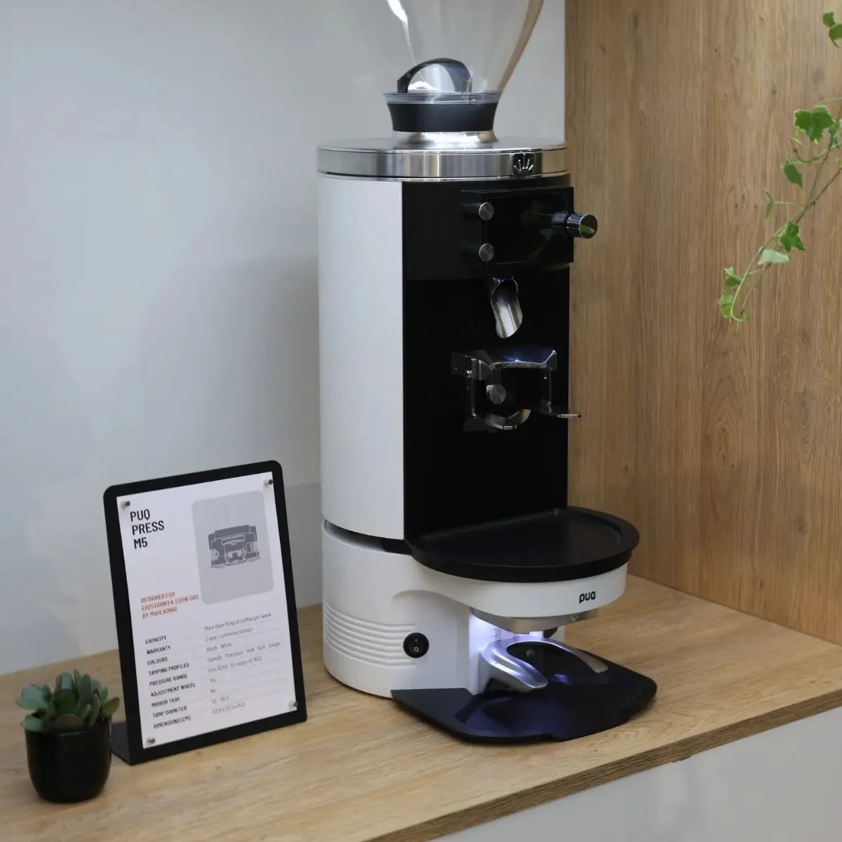 PUQPRESS Gen 5 M5 - Automatic Tamper for Mahlkonig E80 Grinders - Automatic tamper - Prime Coffee Suppliers
