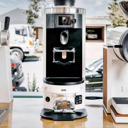 PUQPRESS Gen 5 M5 - Automatic Tamper for Mahlkonig E80 Grinders - Automatic tamper - Prime Coffee Suppliers