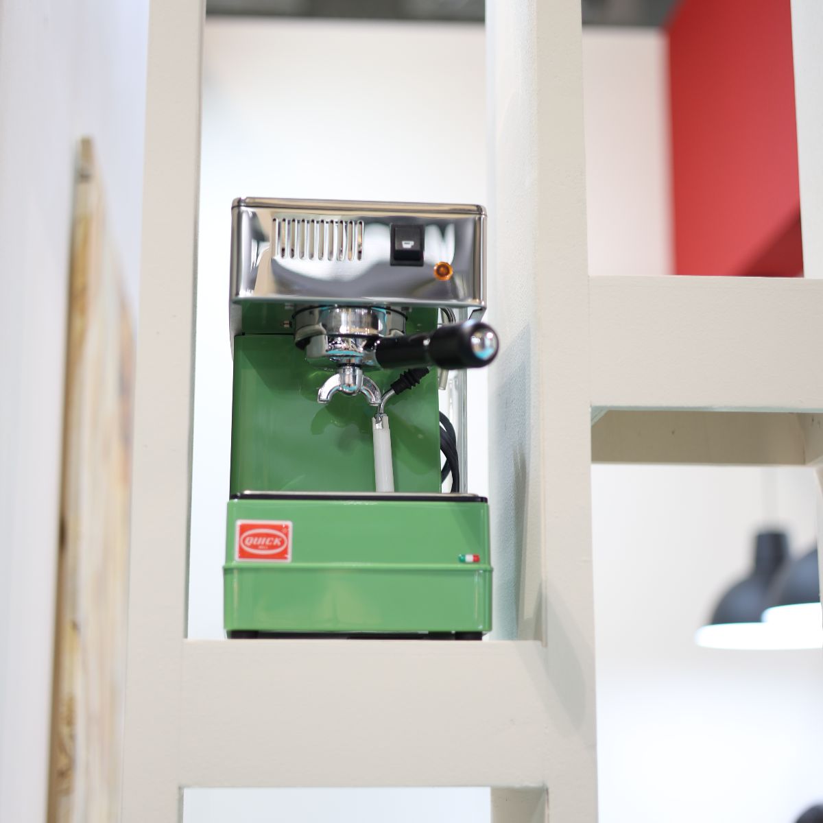 Quick Mill 820 Stretta Espresso Machine - Thermoblock Technology Green