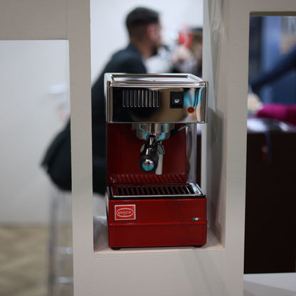 Quick Mill 820 Stretta Espresso Machine - Thermoblock Technology Red