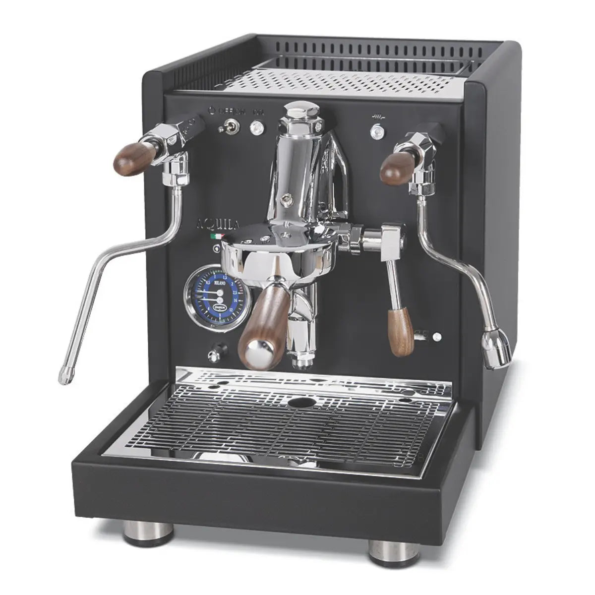 Quick Mill Aquila Espresso Machine - PID Control and Rotary Pump Black