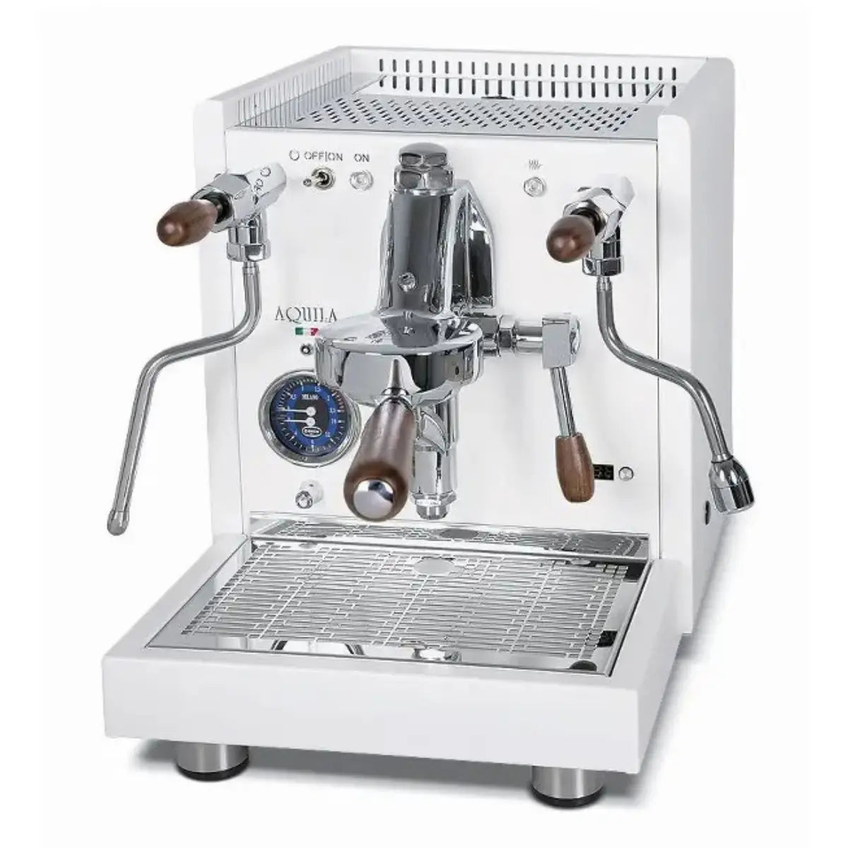 Quick Mill Aquila Espresso Machine - PID Control and Rotary Pump White