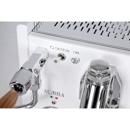 Quick Mill Aquila Espresso Machine - PID Control and Rotary Pump White