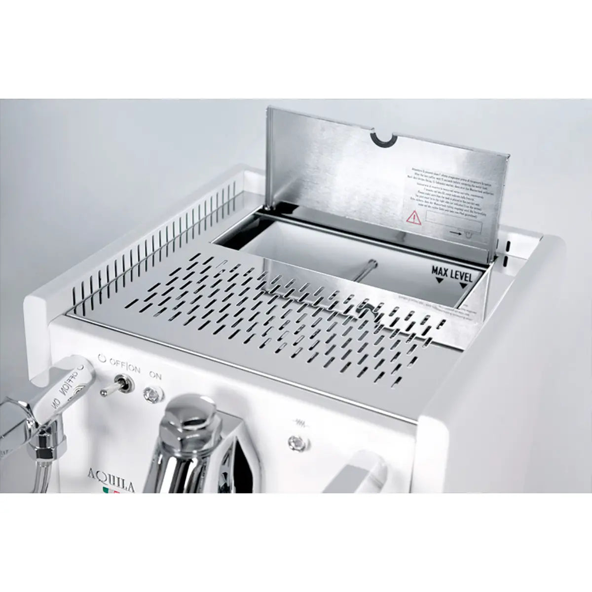 Quick Mill Aquila Espresso Machine - PID Control and Rotary Pump White