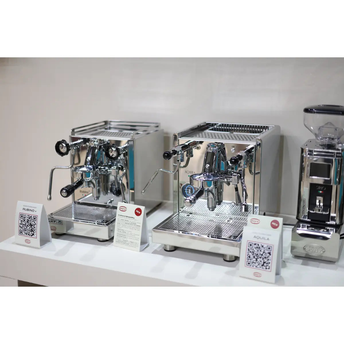 Quick Mill Aquila Espresso Machine - PID Control and Rotary Pump