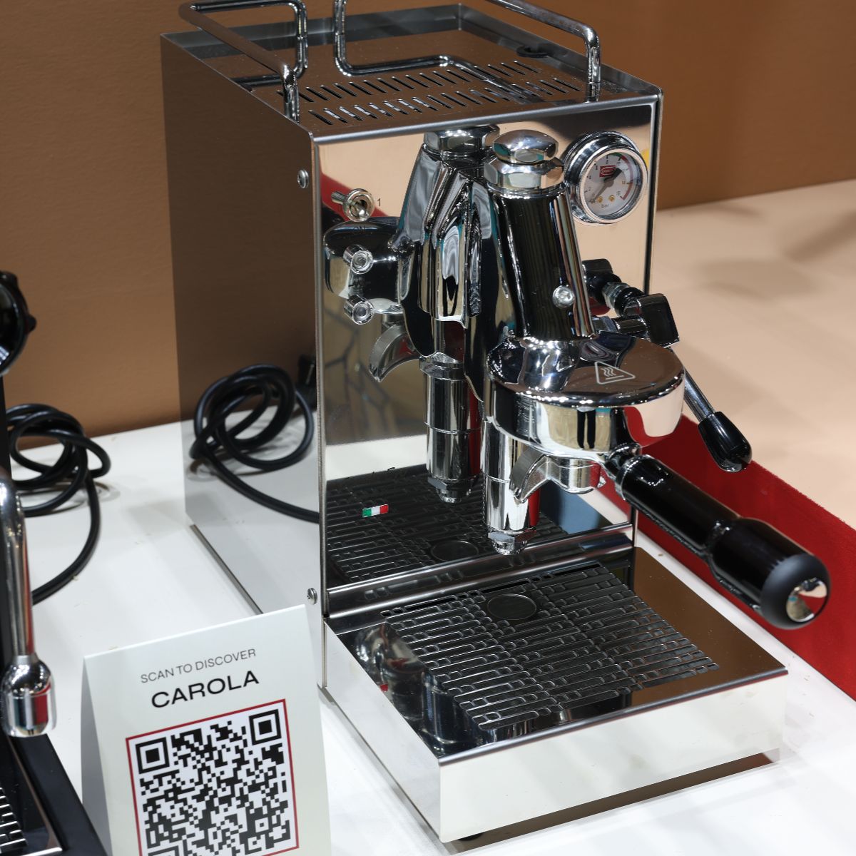 Quick Mill Carola Espresso Machine - PID Control Stainless Steel