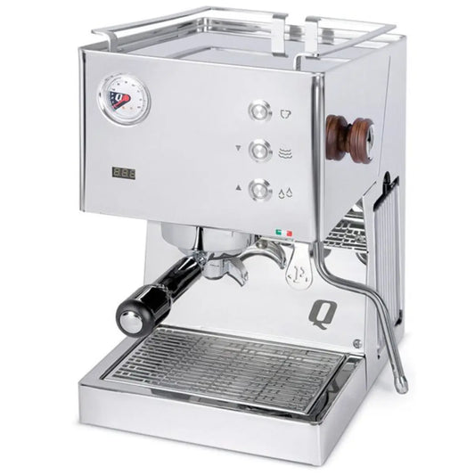 Quick Mill POP UP Espresso Machine - Profiling valve and PID control Stainless Steel