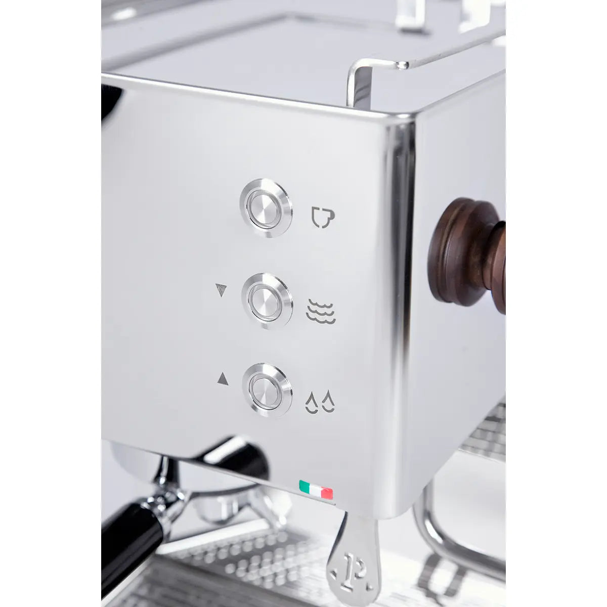 Quick Mill POP UP Espresso Machine - Profiling valve and PID control Stainless Steel