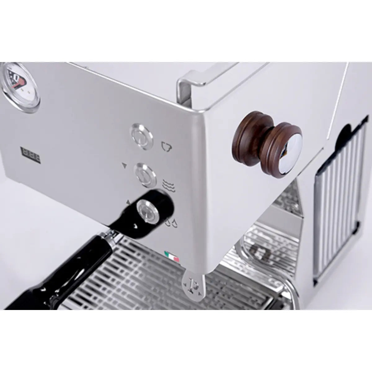 Quick Mill POP UP Espresso Machine - Profiling valve and PID control Stainless Steel