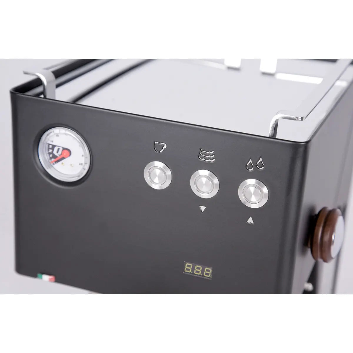 Quick Mill POP! Espresso Machine - Profiling Valve and PID Control Matte Black